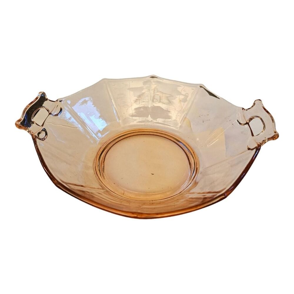 Vintage Depression Molly Pink 9" Bowl by Imperial Glass-Ohio